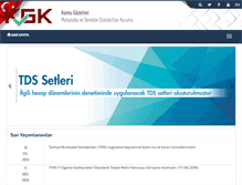 Tablet Screenshot of kgk.gov.tr