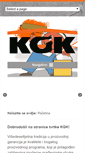 Mobile Screenshot of kgk.hr
