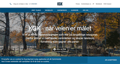 Desktop Screenshot of kgk.no